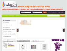 Tablet Screenshot of akgunzuccaciye.com